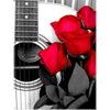 Red Roses and a Guitar - DIY Diamond Painting