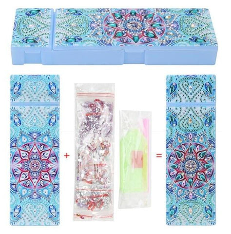 Image of DIY Diamond Painting Pencil Case #10